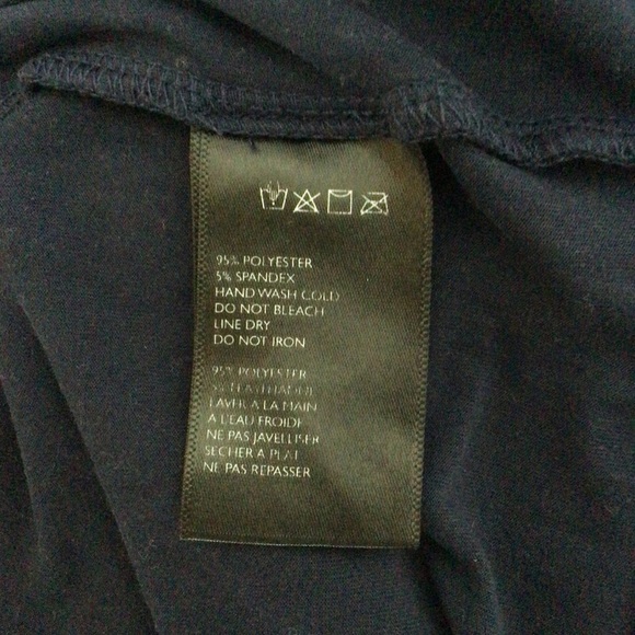 Urban Outfitters Navy Blue V-Neck Short Sleeve Dress - Size XS - Picture 7 of 7